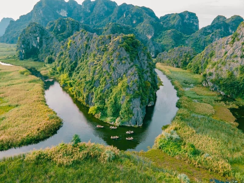 From Hanoi: Bai Dinh – Trang An – Hang Mua – Private